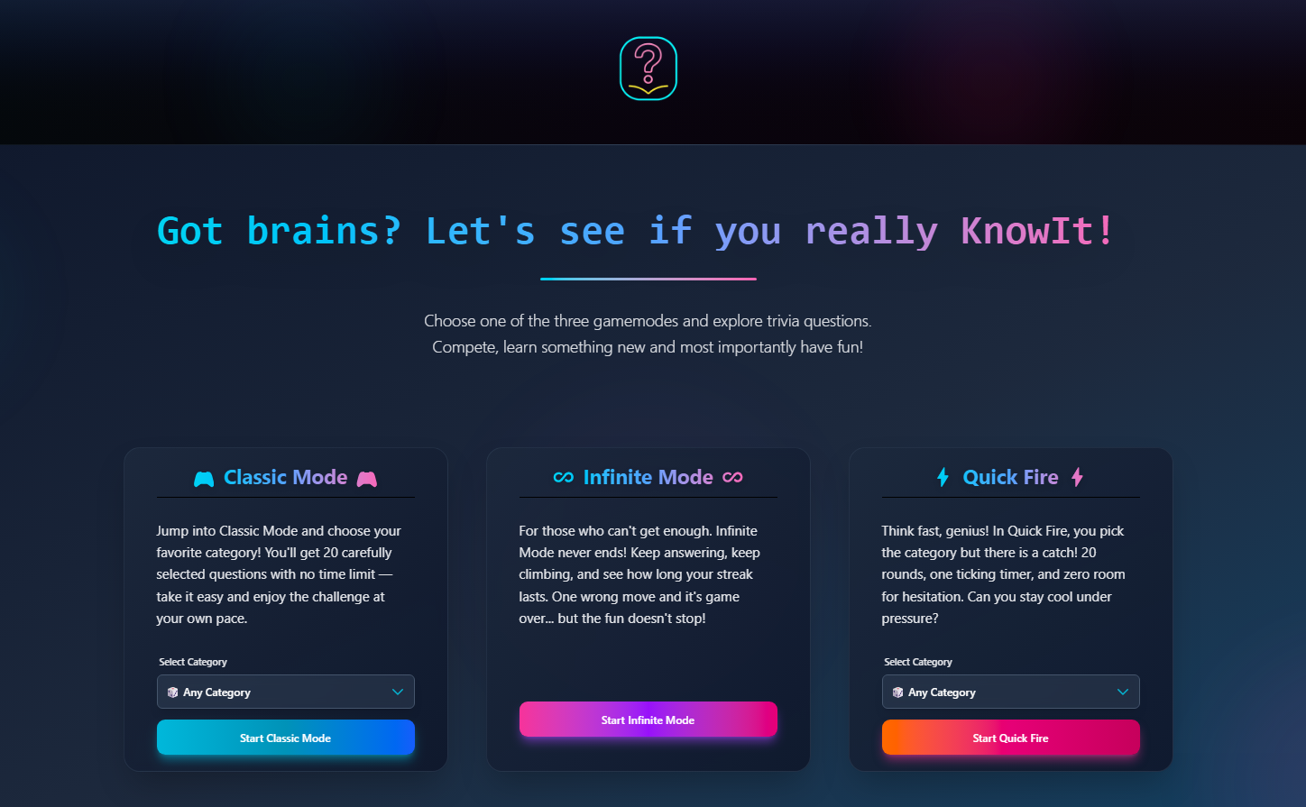 KnowIt screenshot